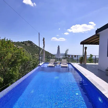 Villa İslamlar 1 Bedroom Secluded With Private Pool Hot Tub Kalkan