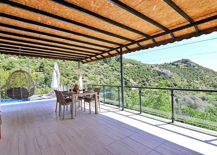 Villa İslamlar 1 Bedroom Secluded With Private Pool Hot Tub Kalkan
